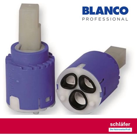 Schläfer 480039-B001 Cartuccia Ricambio Miscelatore BLANCO diam= 25 MM K-25NM KE VE Blu per rubinetto Lavabo/Cucina (1/5)