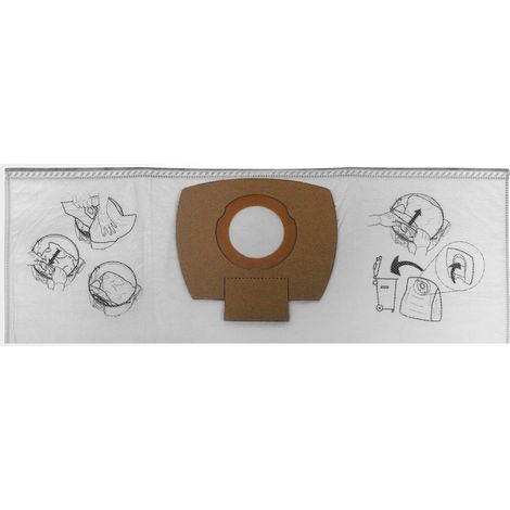 Sacs en tissu pour aspirateur Makita