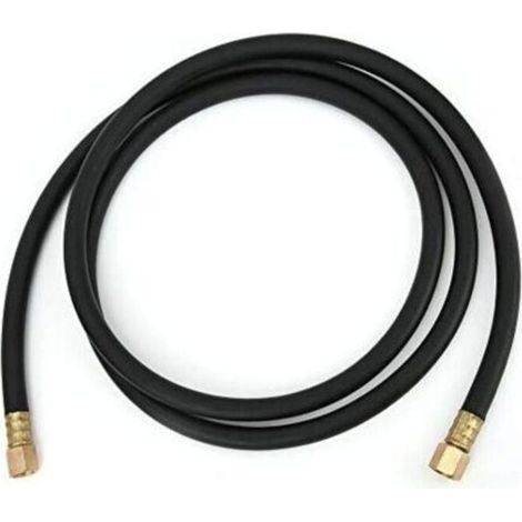 Tuyau de gaz inerte 1/4 pouce , Tuyau d'argon Tuyau d'azote Tuyau d'air comprimé , Convient pour l'air, l'air comprimé, l'argon, l'azote et le dioxyde de carbone(2m) (1/4)