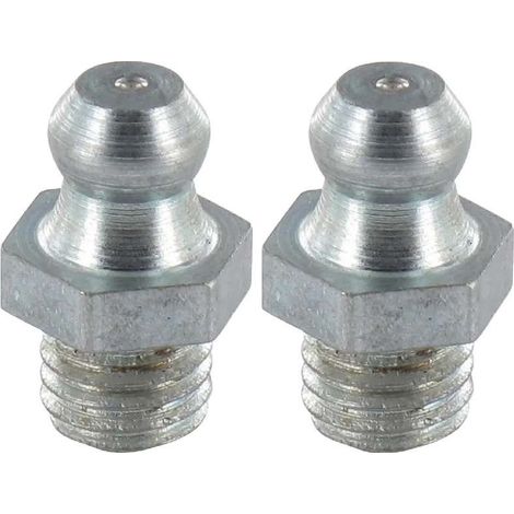 2x graisseur M7x1 angle 180° embout graissage pompe à graisse manuelle hydraulique tracteur engin agricole tractopelle