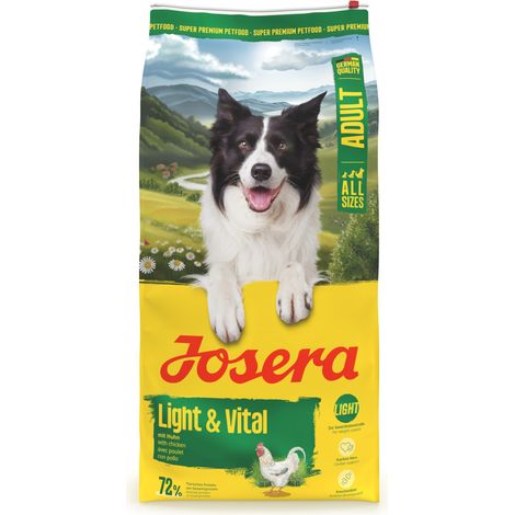 Josera Light & Vital Hundetrockenfutter Adult 12,5 kg Huhn