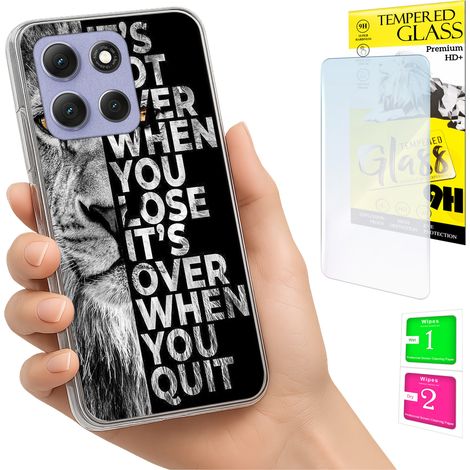 Funda para Motorola Moto G86 Power, carcasa trasera con foto y cristal 9H. (1/5)