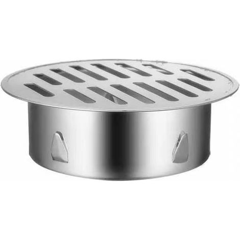 Siphon de sol rond, couvercle de siphon monobloc en acier inoxydable, ZQKLA (1/5)