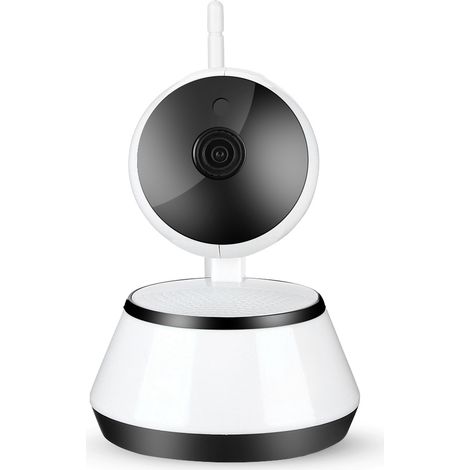 Caméra de surveillance IP intelligente WiFi 720p avec vision nocturne infrarouge sans fil, 100-240 V (États-Unis) (1/5)