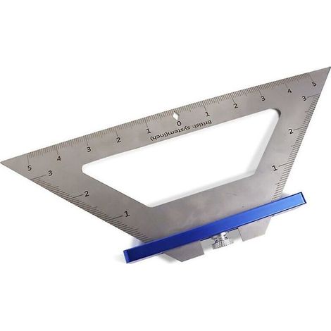 Triangular marker ruler line drawing gauge for woodworking