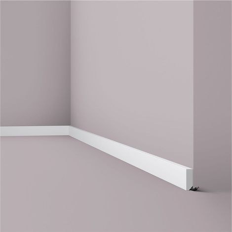 NMC FT1-box WALLSTYL Noel Marquet 1 Karton SET mit 26 Sockelleisten Wandleisten Modern weiß 52 m (1/5)
