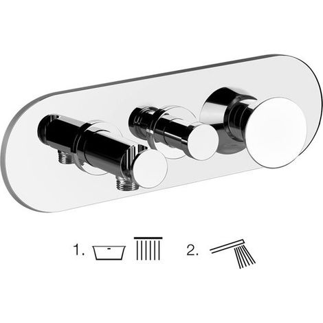 Gessi CONO set de montaje para mezclador monomando de bañera,