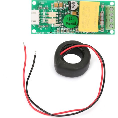 Module de surveillance électrique AC 80-260V 100A, testeur multifonction tension courant avec transformateur de courant CT (1/5)