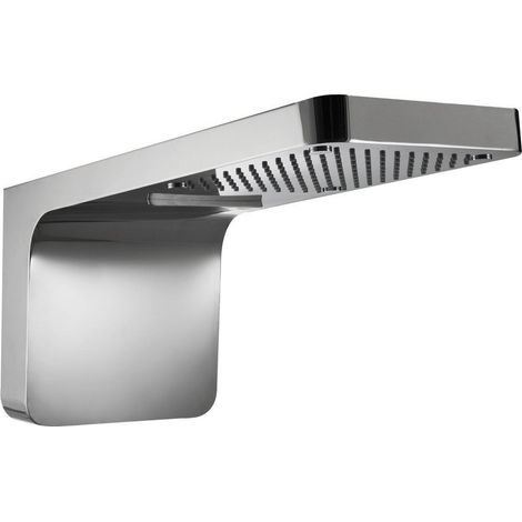 Soffione Doccia Teseo a muro acciaio inox 3 getti (1/2)