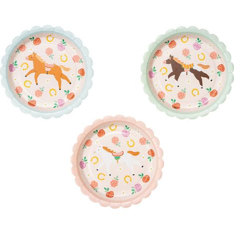 Piatti a forma di cavallo 18 cm, 6 pezzi (1/4)