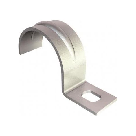 OBO Bettermann Bride de fixation à une patte 25mm acier galvanisé, 1003259