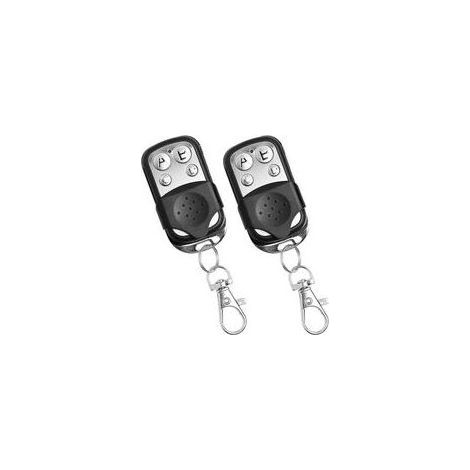 Télécommande universelle pour porte de garage, 2 télécommandes universelles, compatible avec code tournant 433,92 MHz, 4 boutons, télécommande sans fil (1/5)