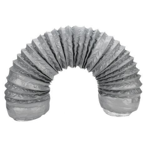 1M Foil d'aluminium Flexible Ducting Tym d'échappement Ventilation Ventilation Isolation Réduction du bruit (1/5)
