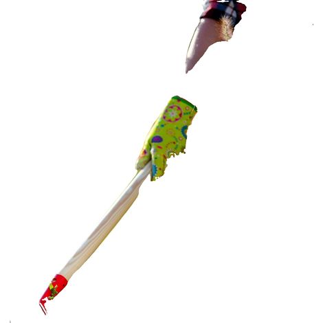 Cultivador, de acero, 40 cm de largo, apto para diversos tipos de suelo, ideal para la aireación del suelo, fabricado con materiales no tóxicos. (1/5)