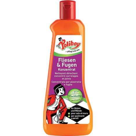 Poliboy Limpiador Concentrado Desengrasante para Azulejos y Juntas 500 ml - Poliboy