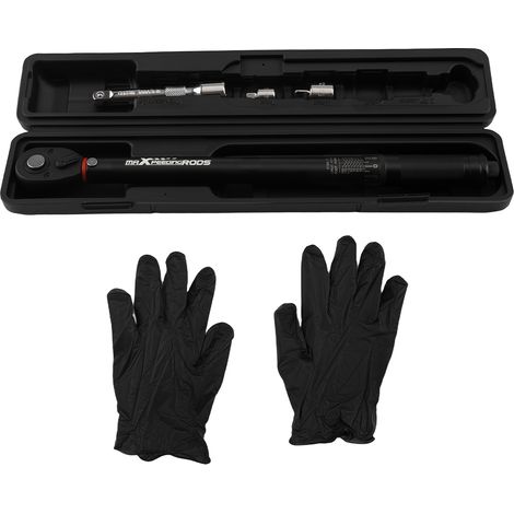 Calibrated Torque Wrench 10-150 ft.lb ±4% 1/2" 3/8" 1/4" Drive Extension (1/5)