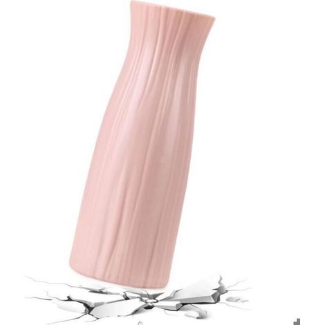 Vase - Soliflore - Géométrique - En Plastique - Pour Décoration Intérieure Mariage Fête Salon Chambre - Lot De 1 (1/4)