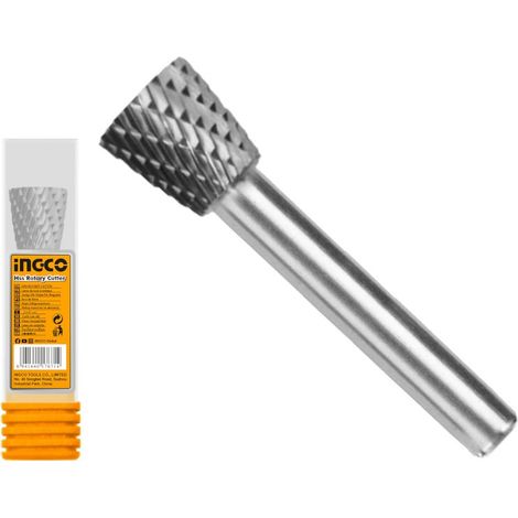 FRESA TRONCO CONICA CARBURO DI TUNGSTENO PER METALLI - INGCO HRRC0604