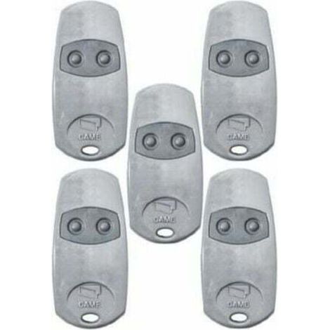 Pack de 5 Telecommandes d'origine Came TOP432EE - Frequence de code fixe 433,92 MHz (1/4)