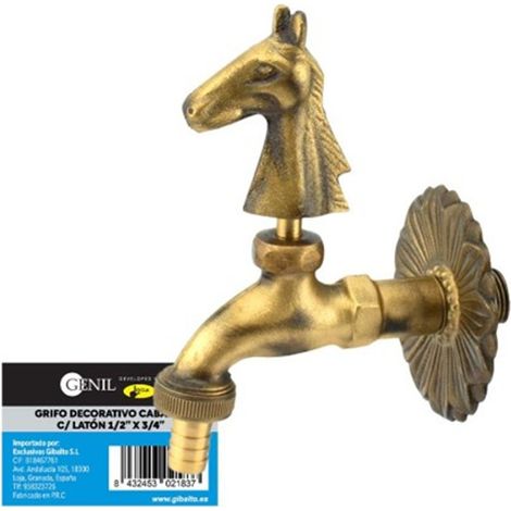 Robinet décoratif pour cheval, Genil.