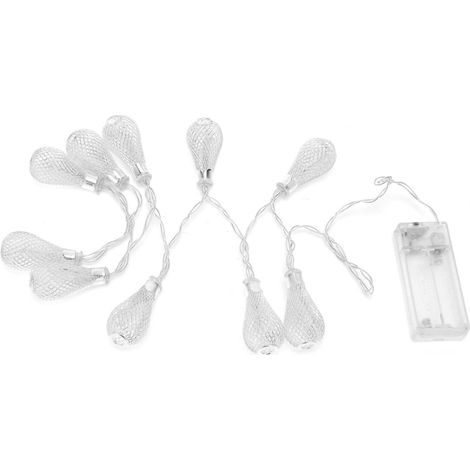 Guirlandes lumineuses LED IP45, guirlandes en fer forgé creux pour demandes en mariage, mariages, festivals, chambres et jardins. (1/5)