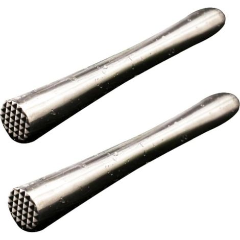 Pilon professionnel en acier inoxydable pour boissons, muddler, bar, cocktail, muddler, fruits, mélangeur de barbe, outils 22,5 cm
