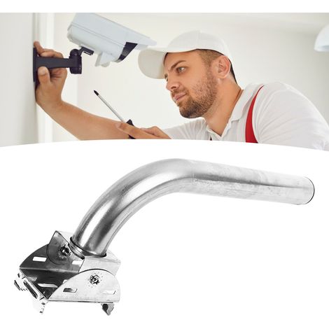 Support réglable pour antenne directionnelle de point d'accès sans fil à faisceau infrarouge, fixation murale pour antenne de surveillance sans fil extérieure (1/5)