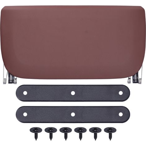 GARRYFIZH Accessoires de revêtement d'habillage de panneau arrière de siège de voiture adaptés aux séries 5 7 F07 F10 F11 F18 F01 F02 F04 (Brun rougetre) (1/5)
