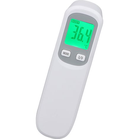Temperaturpistole mit LCD-Anzeige, 2 Modi, präzise Messung, berührungsloses digitales Handthermometer (1/5)