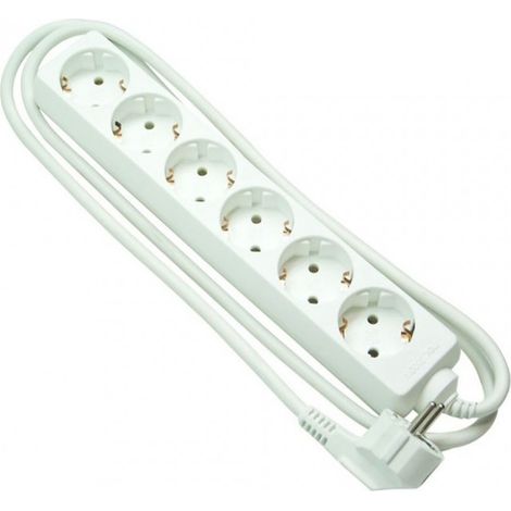 Cavo onlex t/t base bianca 1,5 m 6 prese (1/2)