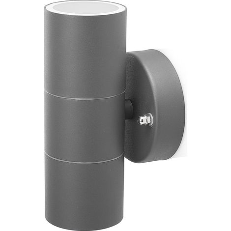 Applique d'extérieur Smartwares GWL-176-HG Gris/Acier inoxydable (1/4)
