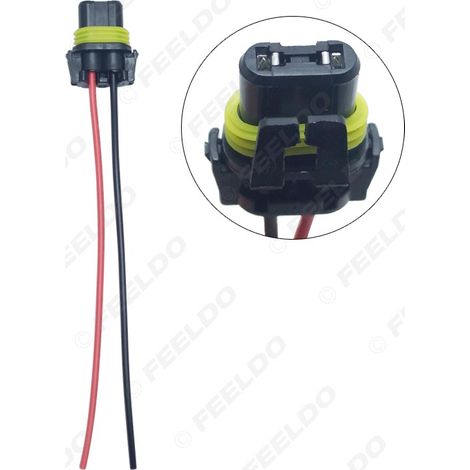 Câble convertisseur 9005/9006 pour support de lampe LED HID automobile, connecteur de phare, faisceau de câbles d'alimentation