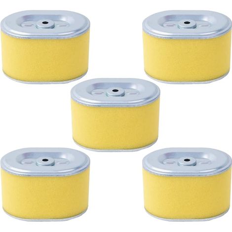 Lot de 5 Filtres à Air avec Préfiltre pour Honda GX160 GX200 GX140, Filtre à Air Fit 5hp, 5.5hp, 6hp Engine Pièces de Rechange 17210 ZE1 505 (1/5)