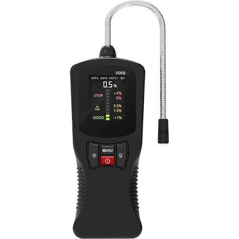 Testeur de liquide de frein DOT3 DOT4 DOT5.1 Indicateur Analyseur d'humidité pour liquide hydraulique (1/5)