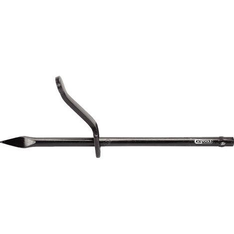 Kstools – Chevillette ronde de maçon 300 mm – Acier au carbone trempé – Pointe en acier pour fixation planches de coffrage – 270 g (1/2)