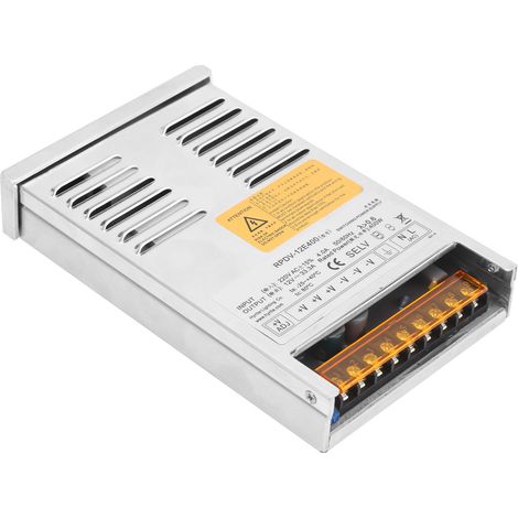 Alimentation LED étanche 400W 12V pour publicité extérieure, éclairage chantier et enseigne lumineuse RPDV-12E400 (1/5)