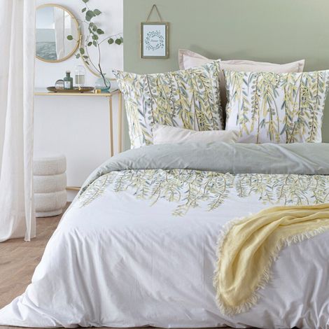 Parure de lit Misore imprimés feuilles 240x220 Atmosphera (1/3)