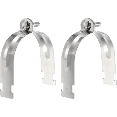 2pcs EMT Attache Charpente 3-5/8" 304 Acier Inoxydable Galvanisé (1/5)