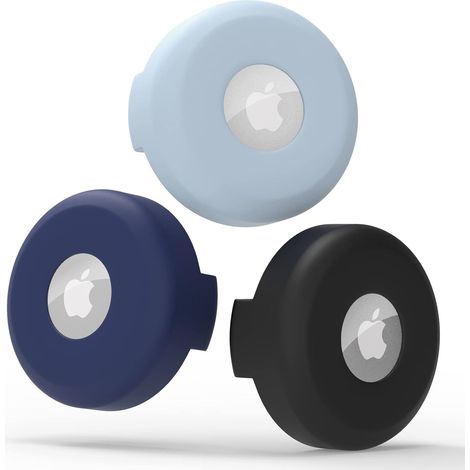 silicone protection Hülle pour Airtag Hundehalsband (1/5)