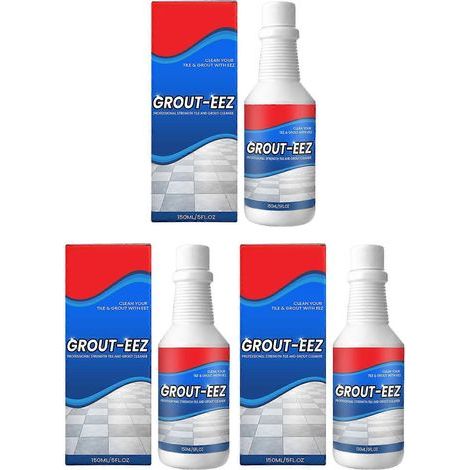 Nettoyant pour joints de carrelage haute performance, solution de nettoyage en profondeur pour salles de bain, cuisines, sols et murs. Restaure les joints et élimine les taches tenaces. (1/5)
