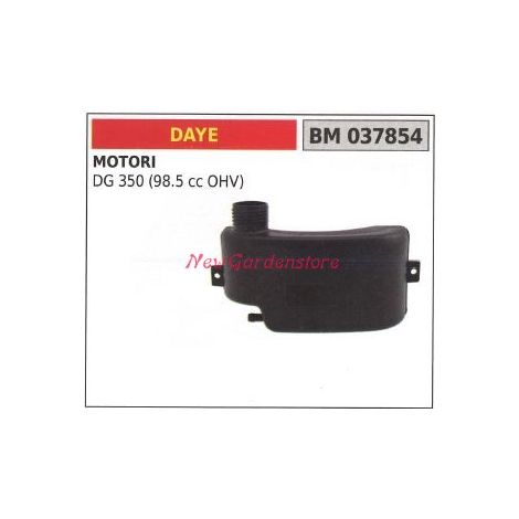 Kraftstofftank DAYE Freischneider Motor DG 350 98,5 cc OHV 037854