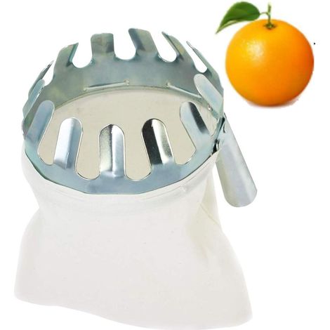 cueille-fruits, aide à la récolte des fruits, outils de cueillette de fruits, ramasseur de fruits, accessoires de jardinage agricole (1/5)