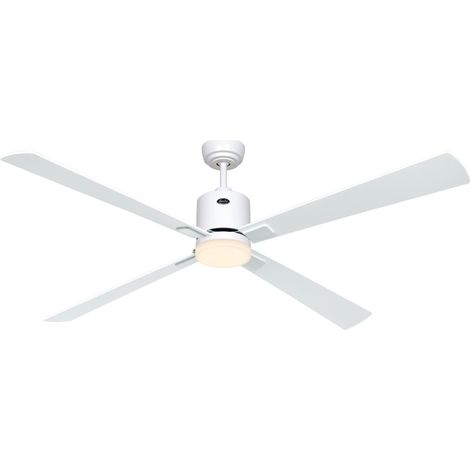 Ventilateur de plafond ECO NEO III 152 Blanc - Blanc/Gris clair - WiFi avec éclairage (1/2)