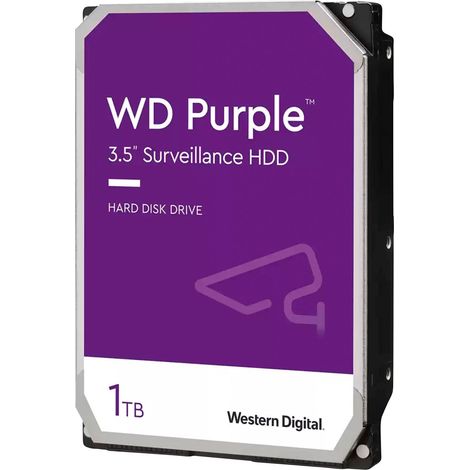 WESTERN DIGITAL HDD Purple WD11PURZ 1 To, 8,9 cm (3,5")