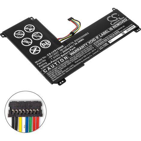 NX - Batterie ordinateur portable compatible Lenovo 7.5V 4050mAh - 08130075B10P (1/4)