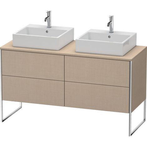 Mueble de cocina Duravit XSquare de 140,0 x 54,8 cm, 4 cajones, (1/2)