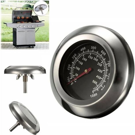 Thermomètre Four - Acier Inoxydable - Plage 50 °C à 500 °C - Pour Cuisinière Barbecue Four à Bois - 1 Pièce (1/4)