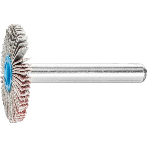 PFERD TOOLS Korund Fächerschleifer F Ø 30x3 mm Schaft-Ø 6 mm A80 für Feinschliff und Finish 10 Stk (1/5)