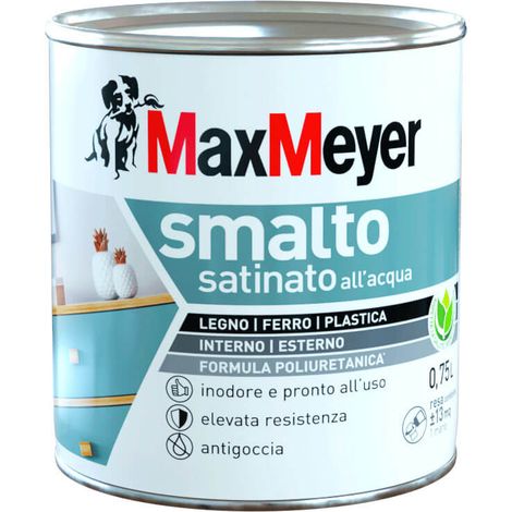 Émail à l'eau satiné rouge vénitien 0,75 lt