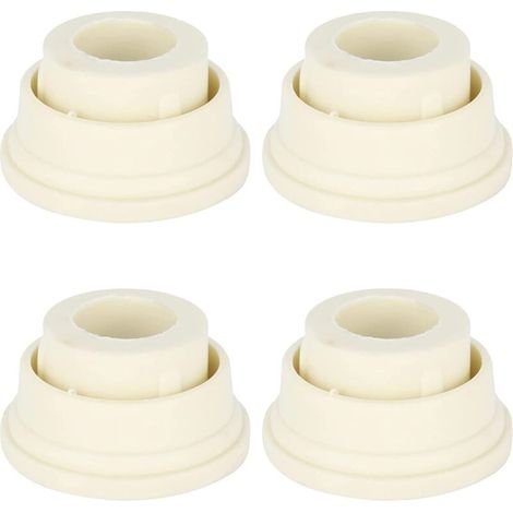 4 tamponi in gomma per scalette da piscina, tappi per piscina, cuscini ammortizzanti, adatti per tubi cavi (1/4)